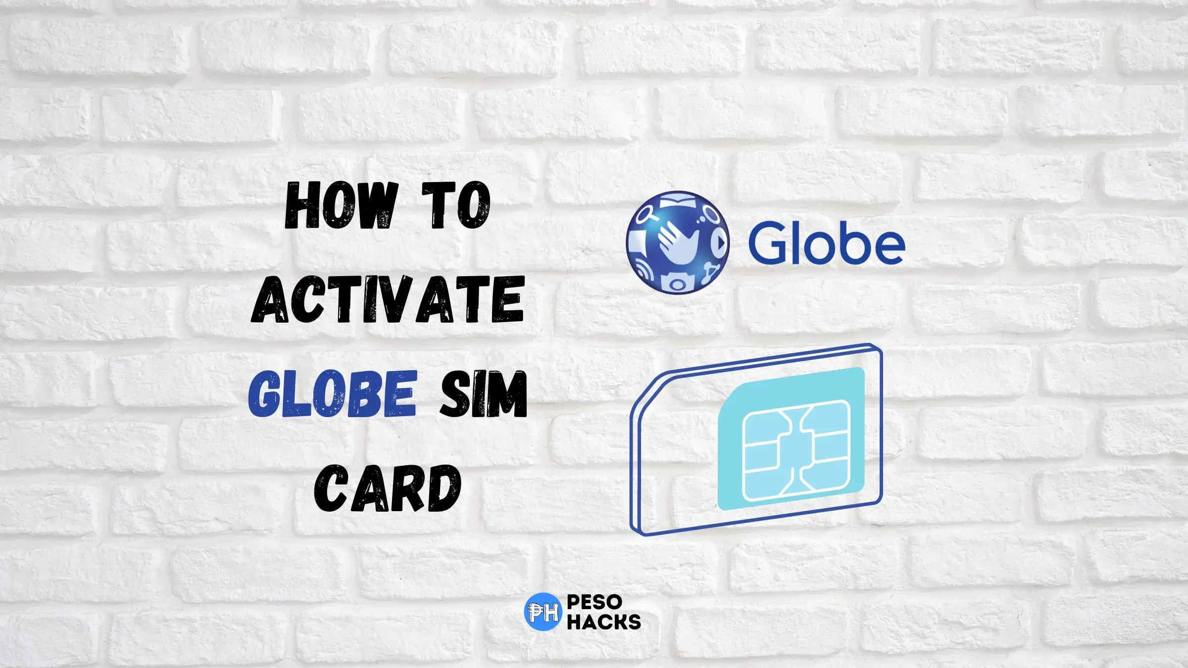 How to activate Globe sim