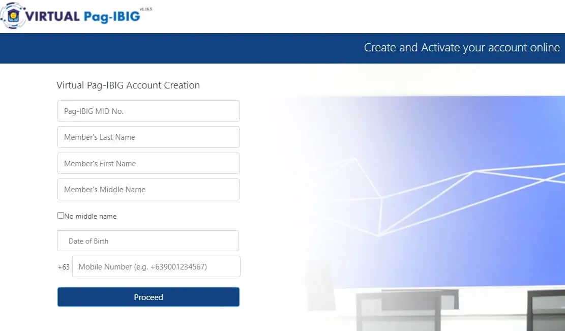 How to create virtual Pag Ibig account 3