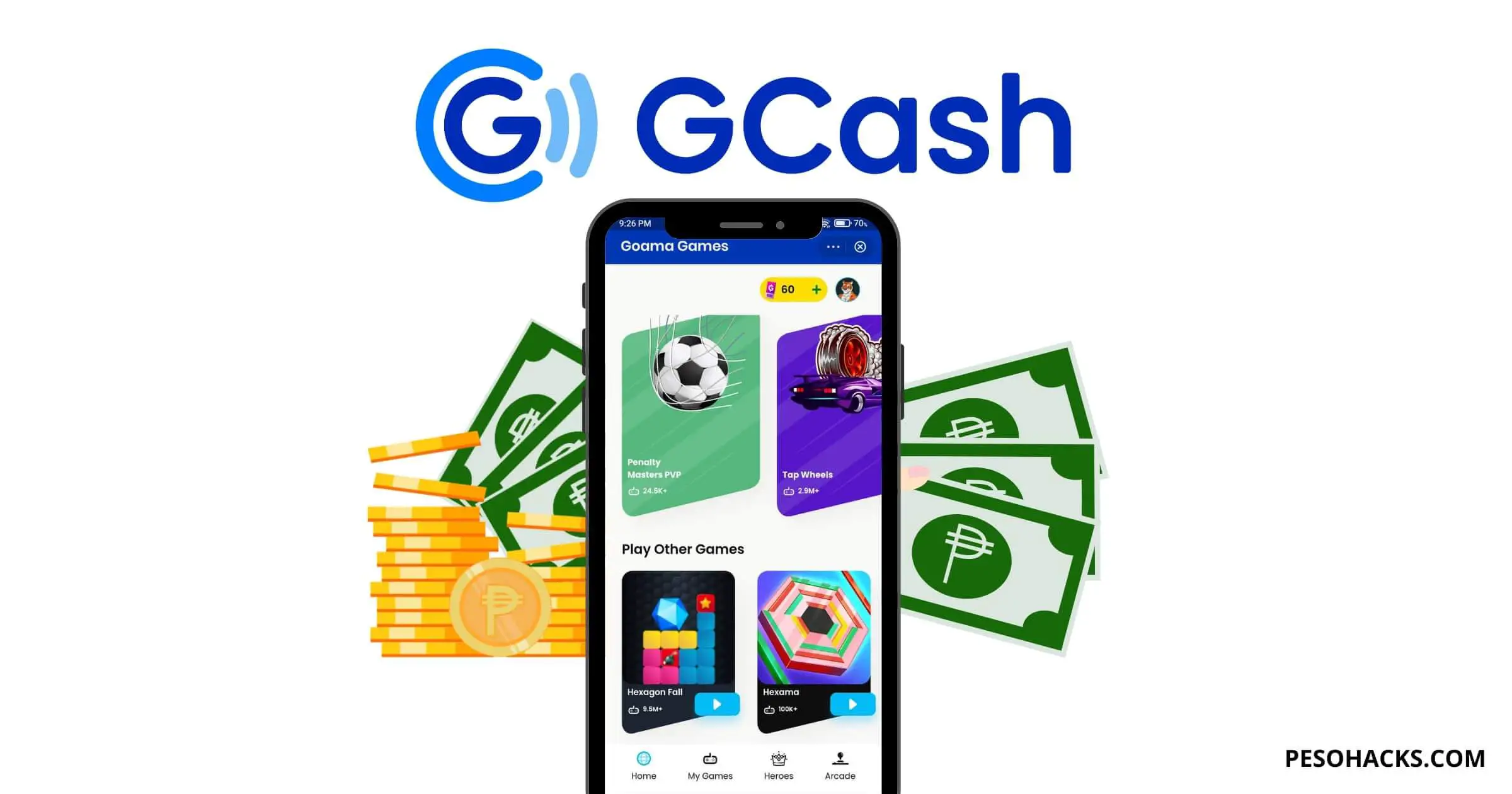 How to earn money in GCash by playing games